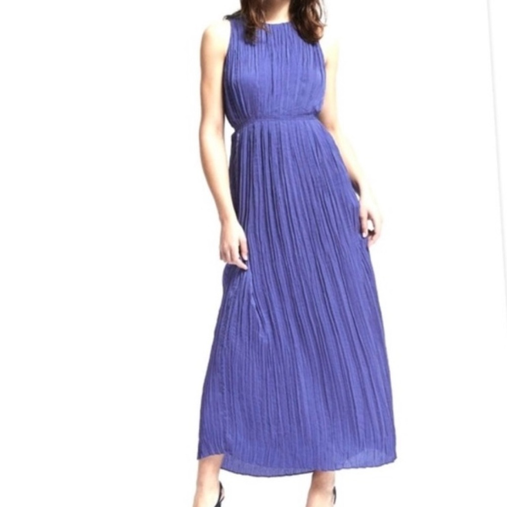 Banana Republic Royal Blue Maxi Dress